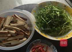 藜蒿炒香干的做法图解2