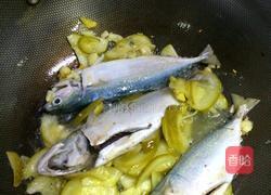 酸瓜闷白骨鱼的做法图解4