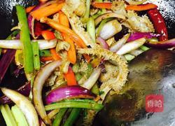 爆炒麻辣牛肚的做法图解13