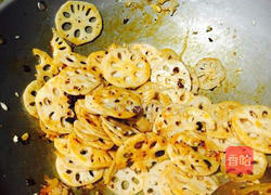 炒莲藕片的做法图解6