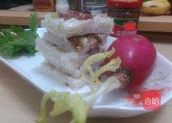 腊味萝卜糕的做法图解16