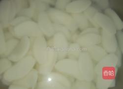 花蟹炒年糕的做法图解4