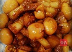 鹌鹑蛋炖五花肉的做法图解8