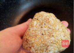 香煎饭团的做法图解2