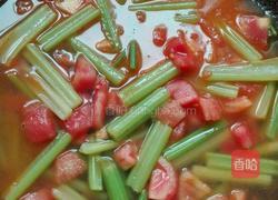 西芹番茄炖豆腐的做法图解9