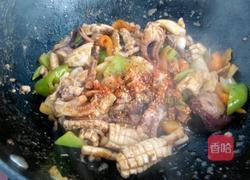 蒜蓉辣酱炒鱿鱼的做法图解7