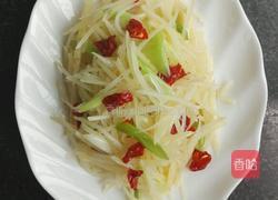 清炒土豆丝～鲁菜的做法图解8