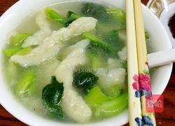 青菜面疙瘩汤的做法图解12