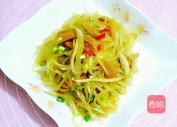 小炒萝卜丝的做法图解5