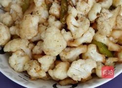 烧烤味的花菜的做法图解6