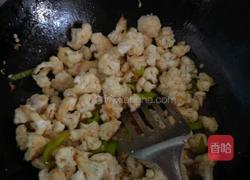 烧烤味的花菜的做法图解5