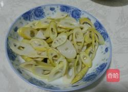 肉炒笋片的做法图解2