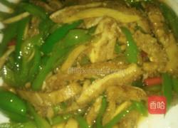 青椒牛肚的做法图解8