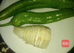 青椒牛肚的做法图解1