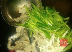 青椒牛肚的做法图解6