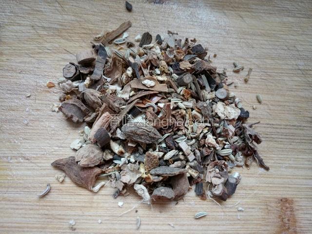 准备好各种辅料