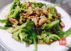 西兰花炒肉片的做法图解11