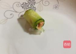 凉拌黄瓜卷火腿的做法图解3