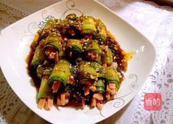 凉拌黄瓜卷火腿的做法图解8