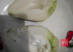 佛手瓜炒青椒的做法图解1