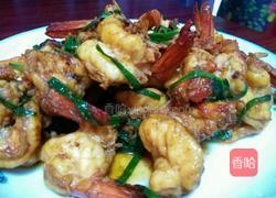 香煎大虾的做法图解5