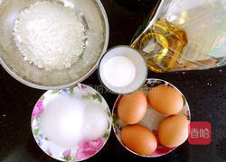 蓝莓蛋糕卷的做法图解1