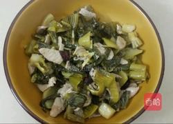 梅菜炒瘦肉的做法图解5