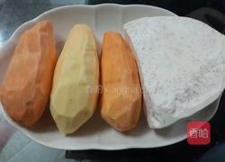 香芋红薯糖水的做法图解1