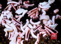 鱿鱼炒饭的做法图解3