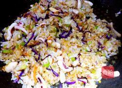 鱿鱼炒饭的做法图解7