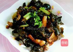 木耳炒肉片的做法图解10