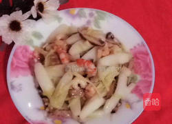 韭黄炒年糕的做法图解7