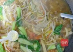 西红柿豆芽烩饼的做法图解9