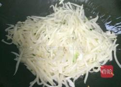 萝卜丝炒鸡蛋的做法图解5