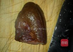 折耳根炒腊肉的做法图解3