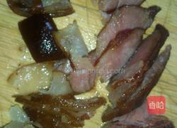 折耳根炒腊肉的做法图解4