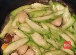 丝瓜炒面筋的做法图解4