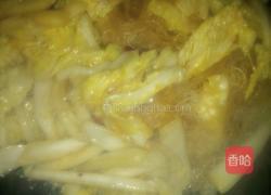 娃娃菜炒粉丝的做法图解9