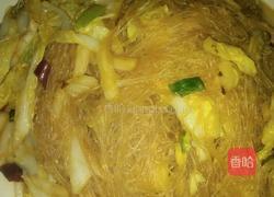 娃娃菜炒粉丝的做法图解10