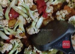 番茄花菜的做法图解4