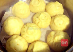 南瓜豆沙包的做法图解9