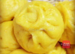 南瓜豆沙包的做法图解11