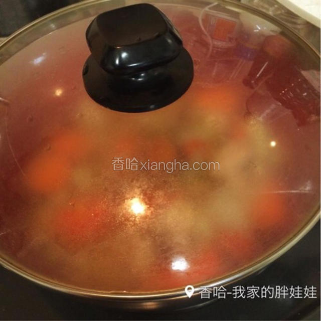 盖上锅盖小中火煮10分钟左右