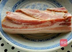 金瓜蒸咸肉的做法图解2