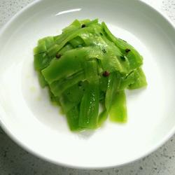 椒香莴苣的做法[图]