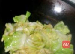 醋溜包菜的做法图解3