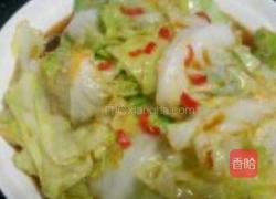 醋溜包菜的做法图解4