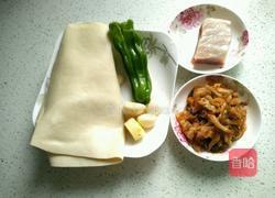 千张榨菜肉丝的做法图解1