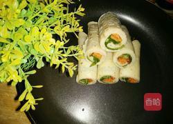 无油蔬菜卷饼的做法图解9