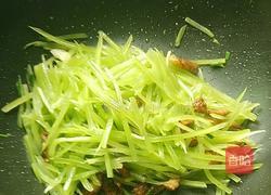 莴笋炒肉丝的做法图解5